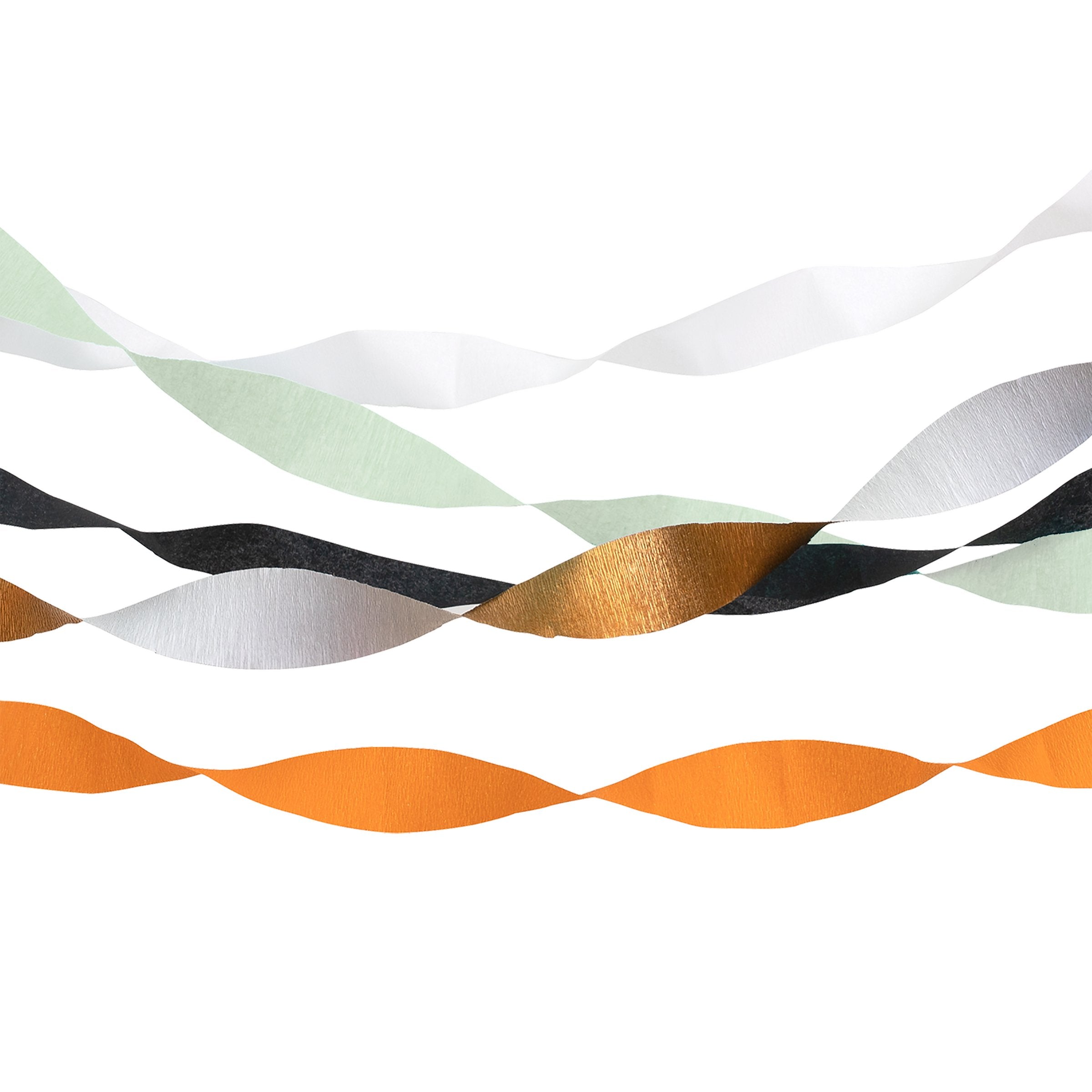 Streamers de papel crepe de Halloween Vintage (x 5) – Meri Meri EU