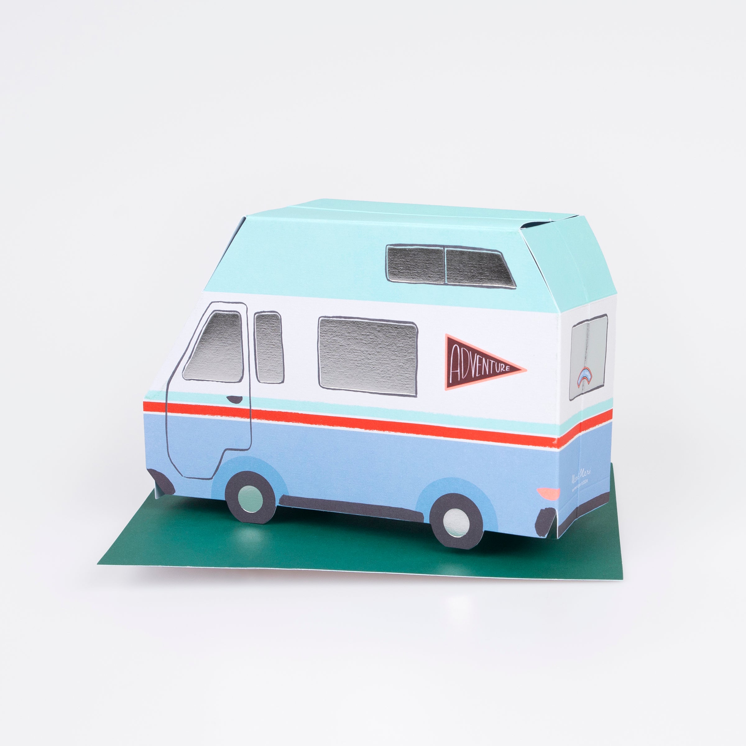 geburtstagsgrüße für camper Camper Van 3D Birthday Card – Meri Meri EU