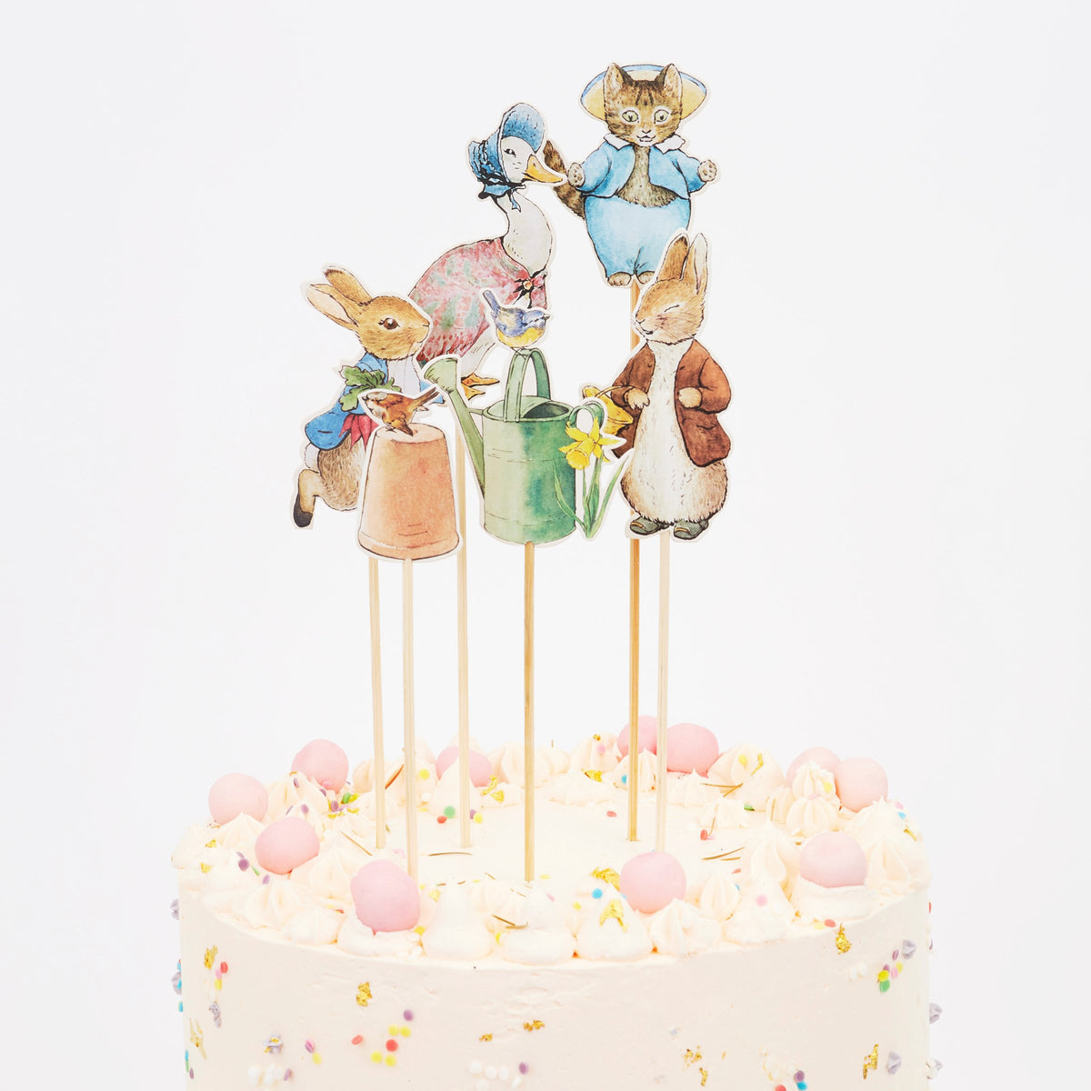 Peter Rabbit Baby Shower Cake