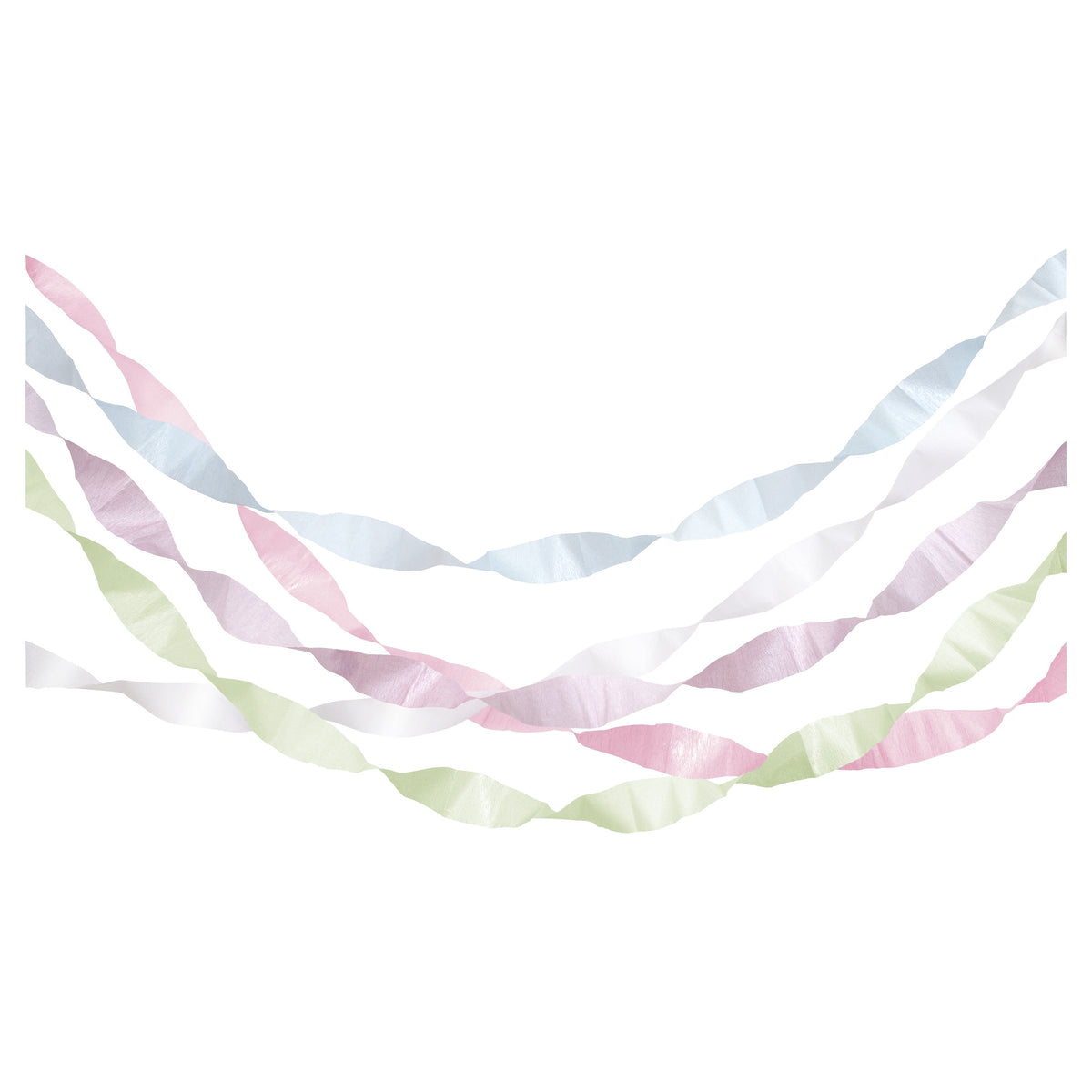 Pastel Crepe Paper Streamers – Meri Meri EU Retail