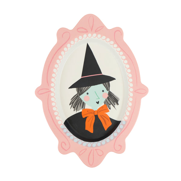 Halloween Portrait Reusable Plates Image6