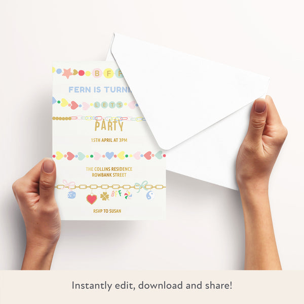 Charmed Download & Print Invitation Image3