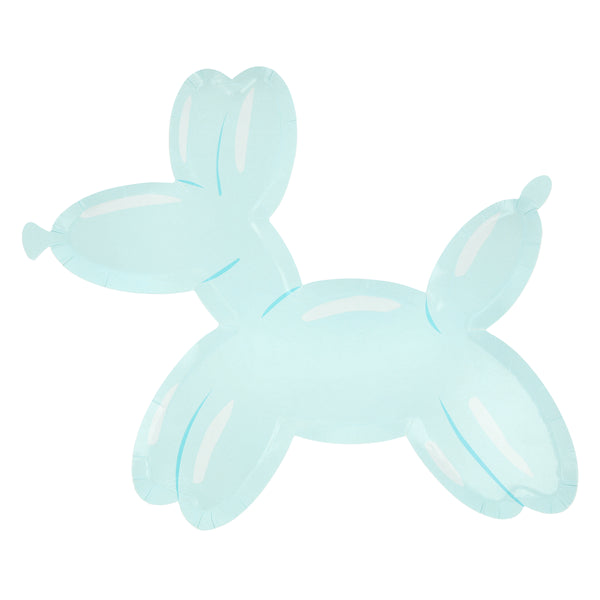 Our fun party plates are designed in the shape of balloon dogs, in four colours, to add a playful touch to your birthday party table. Image5
