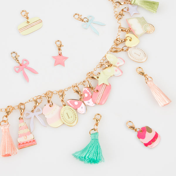Kids who love accessories will adore our Laduree advent calendar which contains a charm bracelet, with enamel charms and cotton tassels. Image6