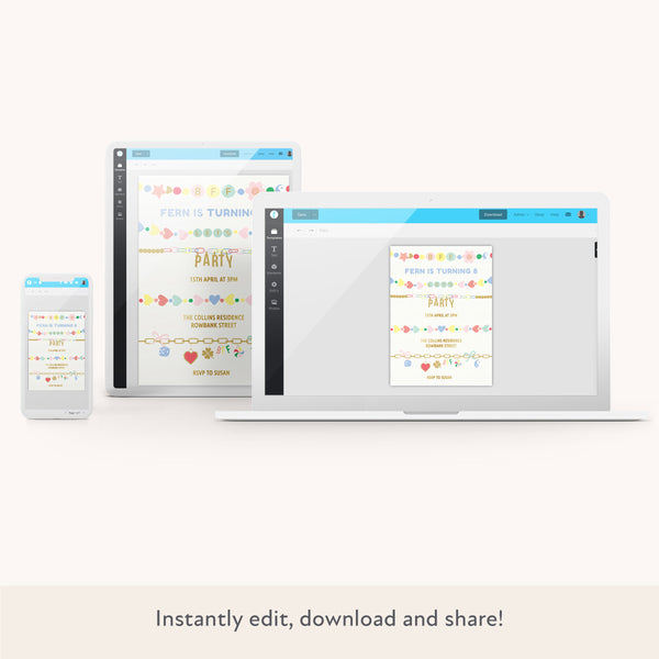 Charmed Download & Print Invitation Image2