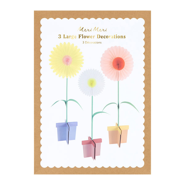 Our large stand up paper flower decorations are ideal for adding colour and charm to any party. Image7