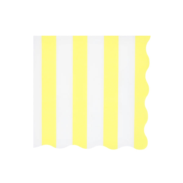 Our party napkins, made from 3-ply paper in a large size, features vibrant stripes in 6 colours, ideal for a pool party, beach party or picnic. Image7