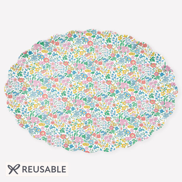 Our Liberty Garden Party print design melamine platter is perfect to serve food for any special celebration, and it makes a wonderful host gift too. Image1