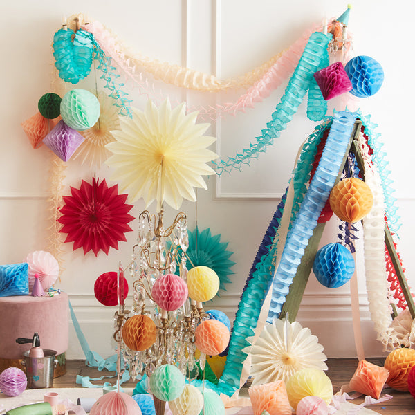Pastel Honeycomb Decoration Kit Image2