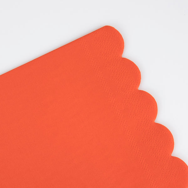 Our party napkins, small napkins in bright red, will look amazing at any celebration. Image2