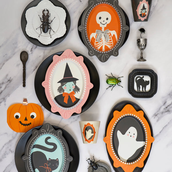 Our Halloween cups with fun character designs are made from a melamine mix, perfect to use again and again for hot and cold drinks. Image2