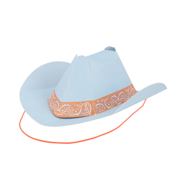 Our mini party hats are made in the shape of Western hats, crafted from paper in 8 fabulous colours. Image5