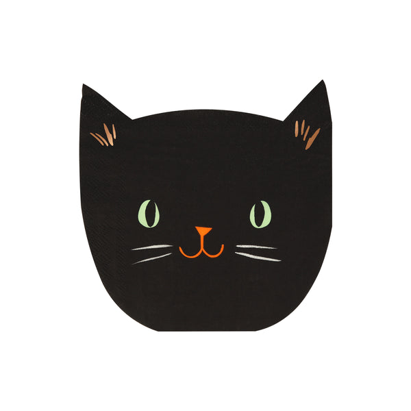 Our Halloween paper napkins are cleverly designed in the shape of a black cat, pumpkin and skull for a fabulous effect. Image6