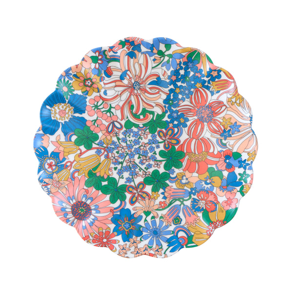 Our Liberty reusable plates are made from melamine with six Liberty floral print designs, perfect for garden parties, afternoon tea or picnics. Image5