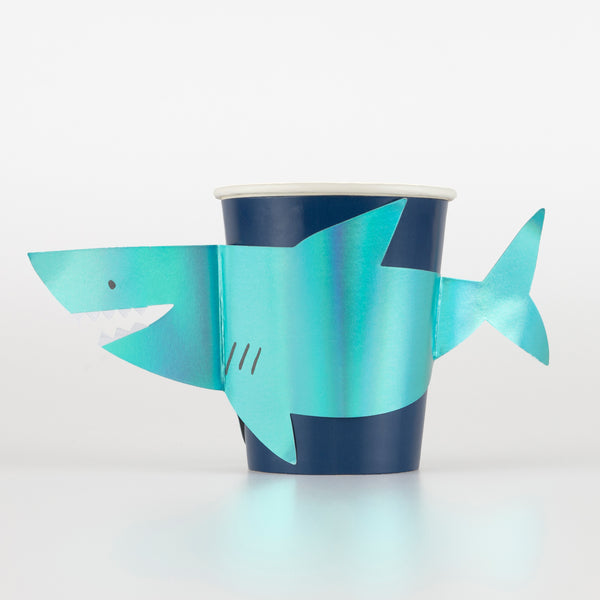 Copas de tiburones (x 8)