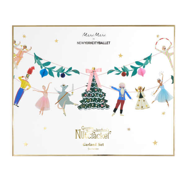 Our Christmas garland features a 3D Christmas tree and embellished characters from The Nutcracker, based on the classic NYCB production. Image4