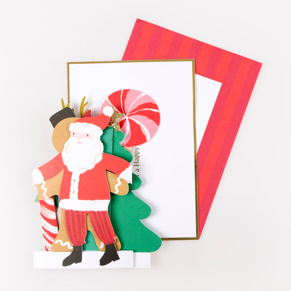 Jolly Christmas Concertina Card Image2