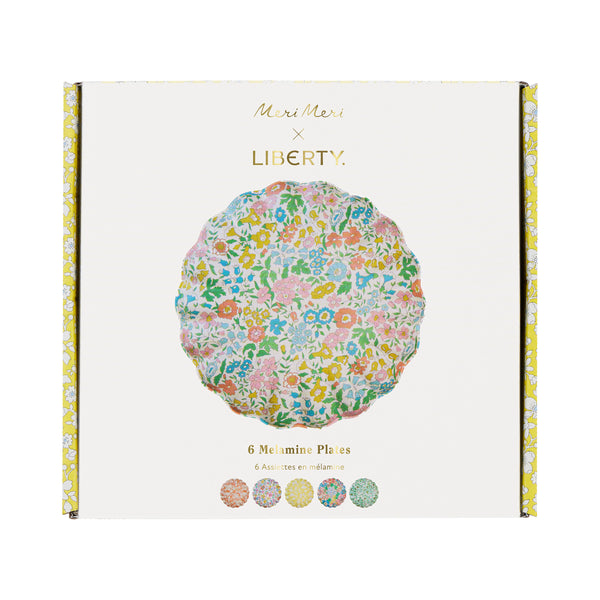 Our Liberty reusable plates are made from melamine with six Liberty floral print designs, perfect for garden parties, afternoon tea or picnics. Image10