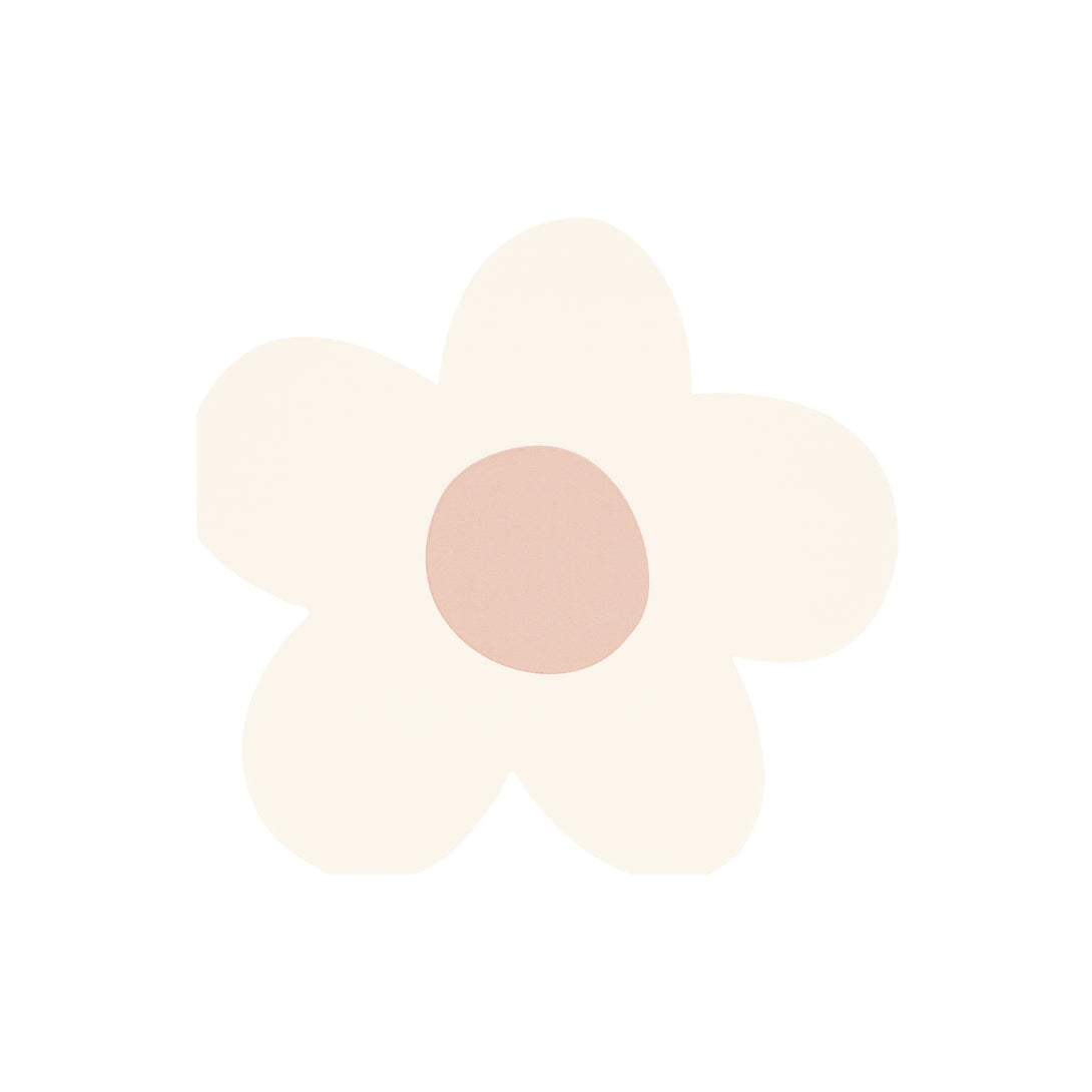 Our party napkins, in pastel colours and in a pretty daisy shape, will look amazing on your party table.