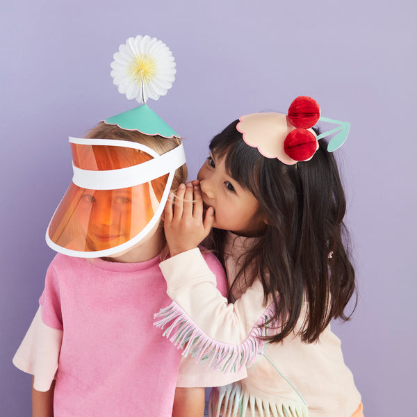 Our party hats feature flowers, cherries and stars, perfect for any special party. Image2