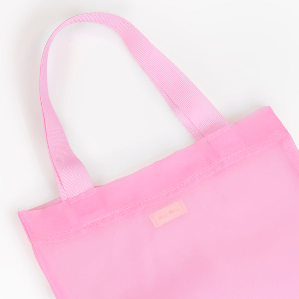 Our organza party bags are super elegant, with each set having six colours and ribbon handles, perfect for any chic celebration. Image4