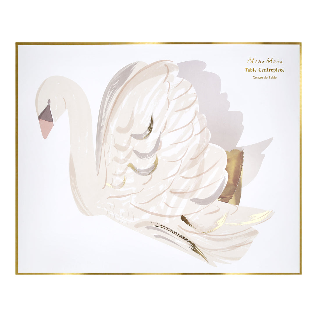 Our swan centrepiece is perfect for princess parties, bridal showers and baby showers, to hold party favours and decorative items. Image5