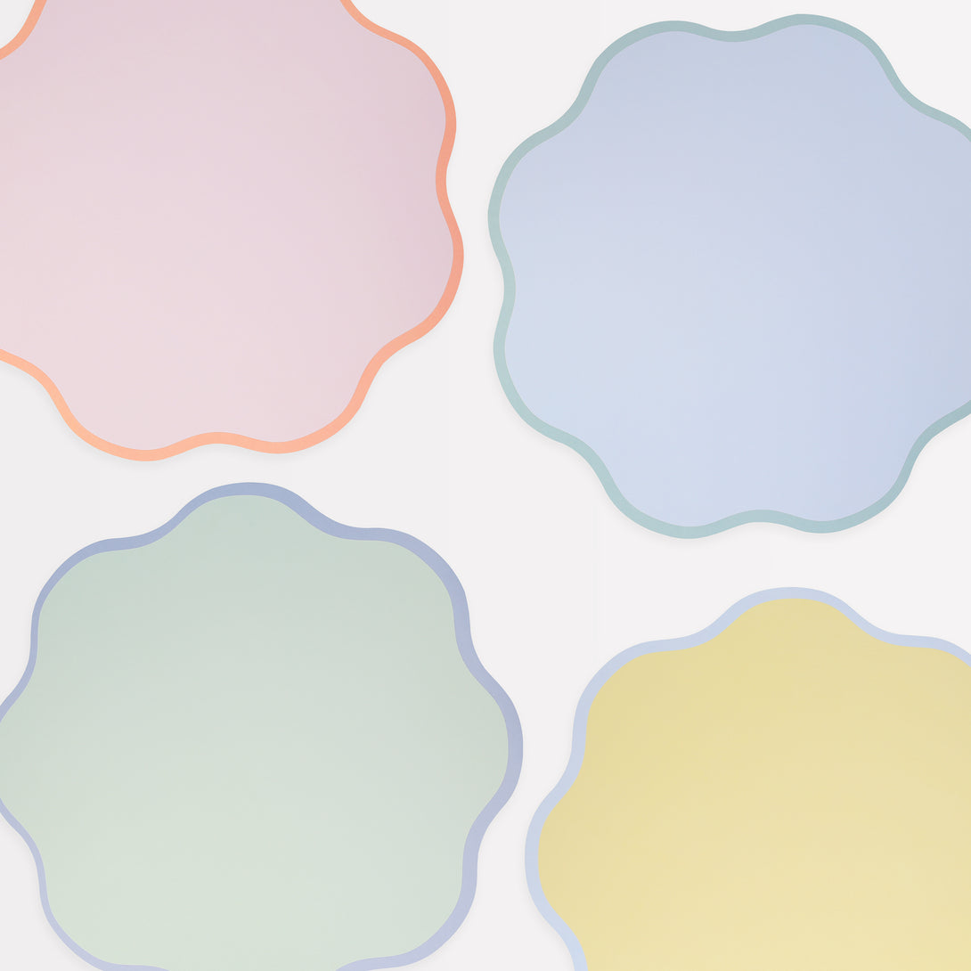 Make your Easter dinner, or any spring party, look amazing with our fun pastel paper placemats.