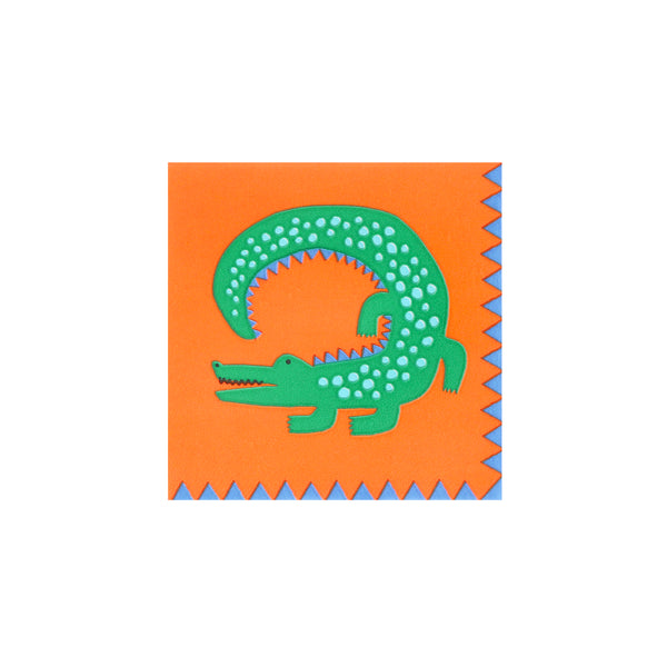 Make your jungle party table look amazing with our fun and colourful rainforest animal napkins, made from 3-ply paper. Image6