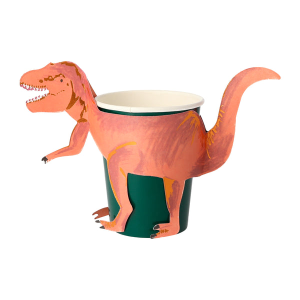 Get all the dinosaur party supplies you need for 8 guests in one box.  Image1