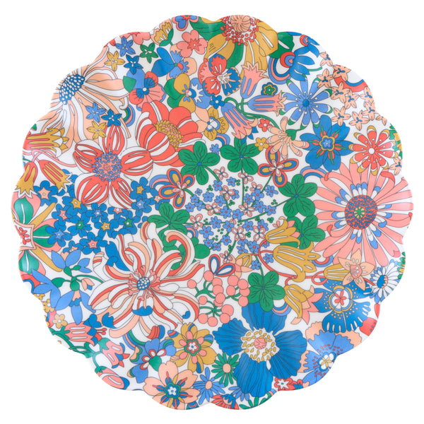 Our large melamine plates feature Liberty floral print designs, ideal for picnics and garden parties or any indoor or outdoor celebration. Image8