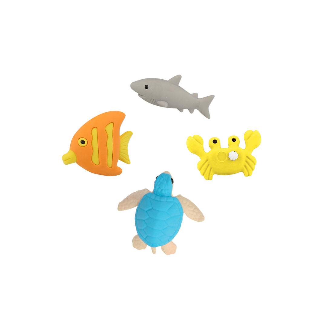 Our special Valentine's cards have a fun sea theme and come with sealife erasers as a special Valentine's gift too.