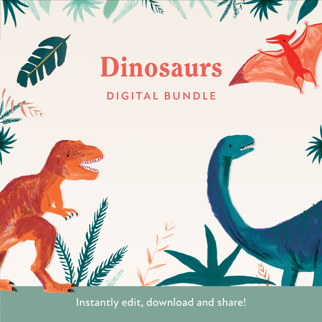 Dinosaur Download & Print Bundle Image1