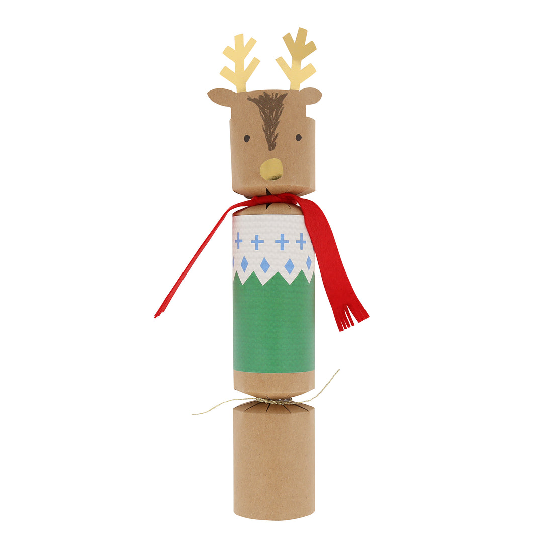 Our reindeer Christmas crackers, are so adorable and will look amazing on your festive party table.