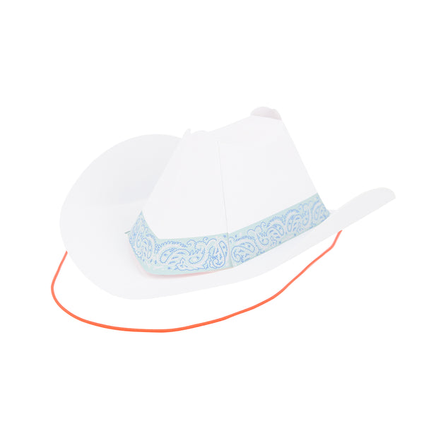 Our mini party hats are made in the shape of Western hats, crafted from paper in 8 fabulous colours. Image7