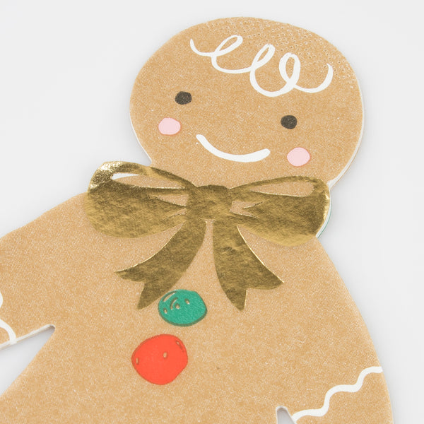 Our special Christmas party supplies include gingerbread house paper plates, party napkins, a cupcake kit and a fabulous festive garland. Image1