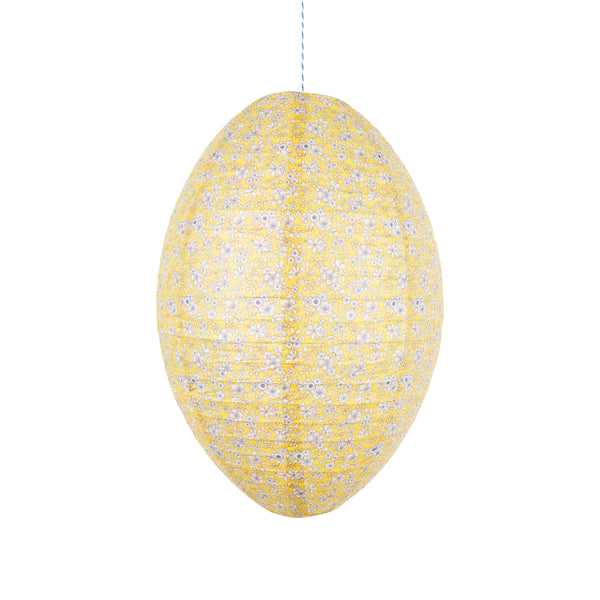 Our paper lantern set has a set of three, in a wavy, round and oval shape, each with a different Liberty floral print design, great for parties. Image5