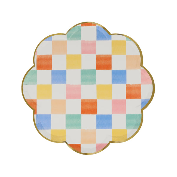 Our decorative plates include spotty plates, checked plates and striped plates in bright colours. Image5