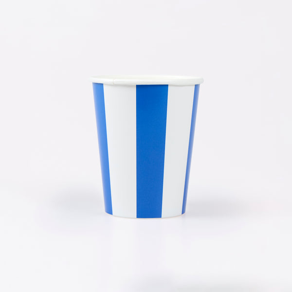 Our party cups, made from sturdy paper, are perfect for hot and cold drinks served at a beach party, picnic, pool party or summer birthday. Image4