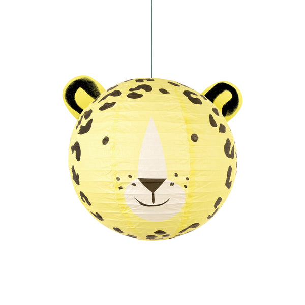 Our jungle party decorations include a set of three paper lanterns with a parrot, jaguar and snake design, perfect for a vibrant touch. Image5