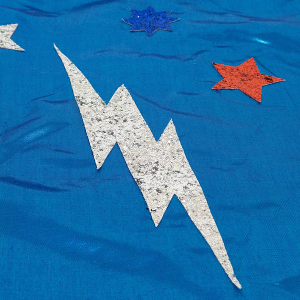 Blue Superhero Costume Image7