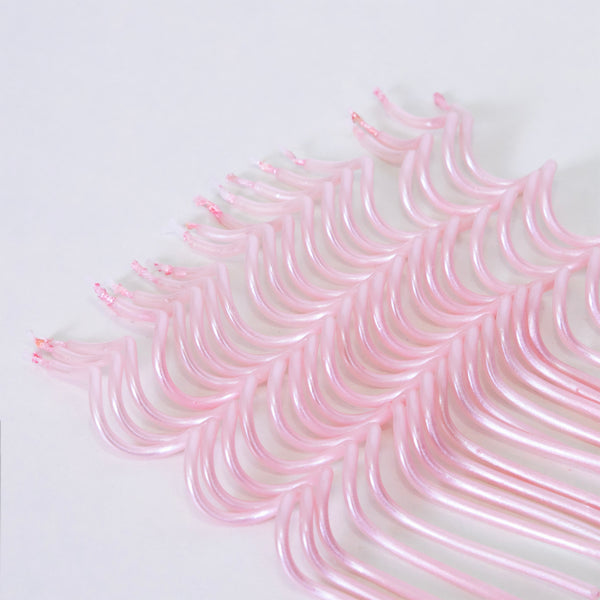 Our twisted candles, in a pretty pink shade, will look amazing at a pink themed party or as baby shower candles. Image2