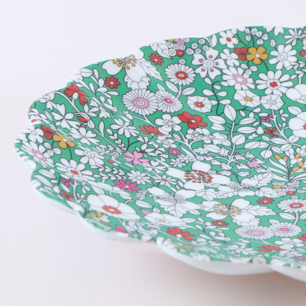 Our Liberty reusable plates are made from melamine with six Liberty floral print designs, perfect for garden parties, afternoon tea or picnics. Image2