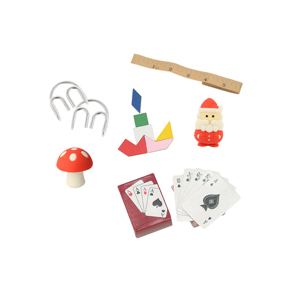 Our no-snap Christmas crackers feature reindeer with bow details in tartan and velvet, with a joke, party hat and small gift inside. Image2