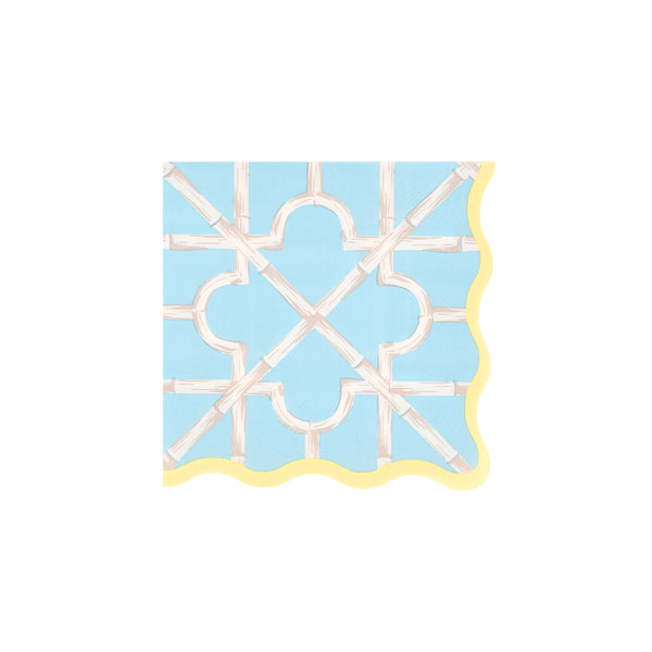 Our small napkins, made from 3-ply paper, come in four bright colours with a sensational bamboo design, perfect for cocktail parties and meals. Image5