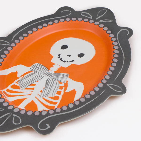Halloween Portrait Reusable Plates Image3