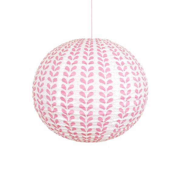 Our set of 3 hanging lanterns, with floral prints from Molly Mahon, are wonderful paper decorations for the home or parties. Image3