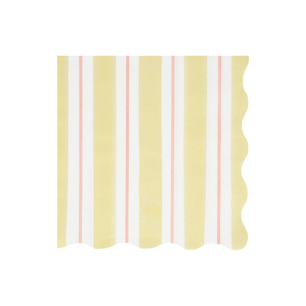 Our large paper napkins, with summery stripes, are ideal for picnics, beach parties and garden parties. Image6