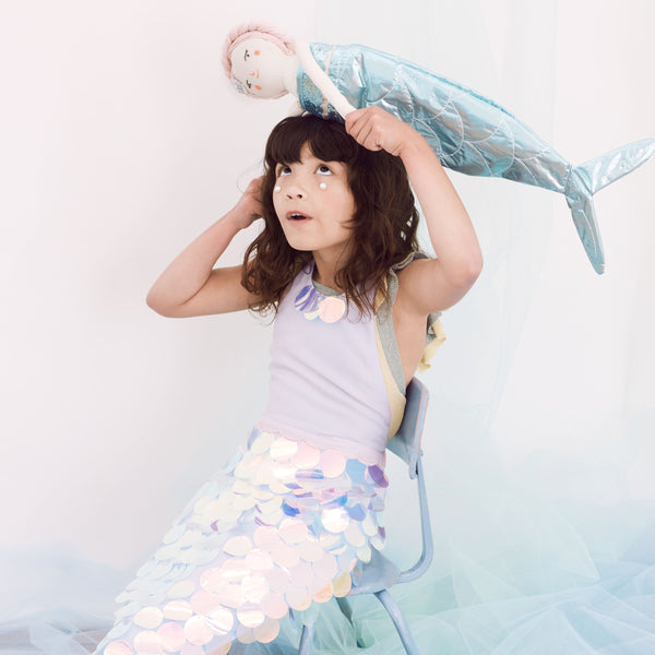 Mermaid Wrap Costume Age 3-4 Image2