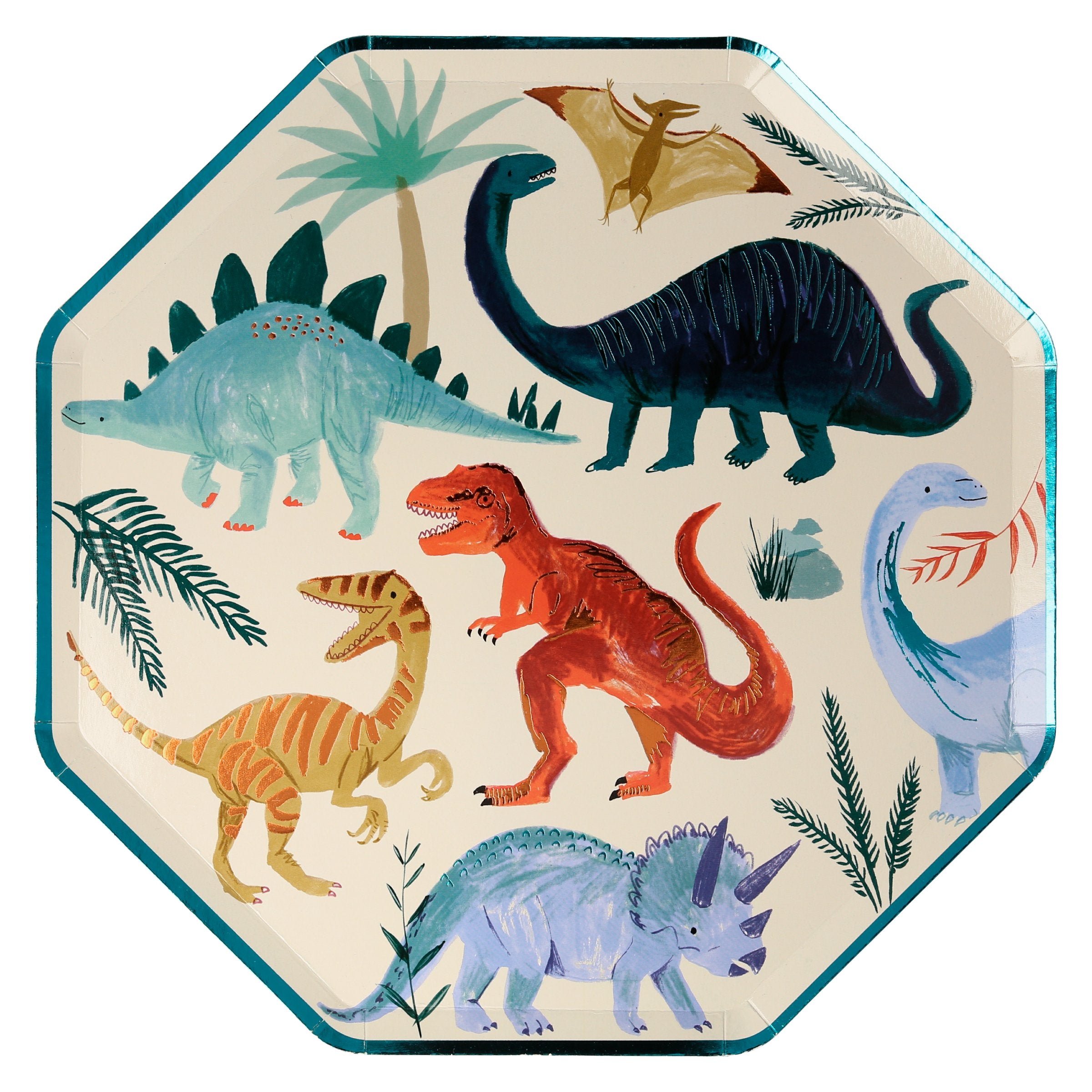 Set 41 Decorazioni Per Torta Dinosauri – Topper Per Cupcake E Muffin – Compleanno A Tema Per Bambini, Feste