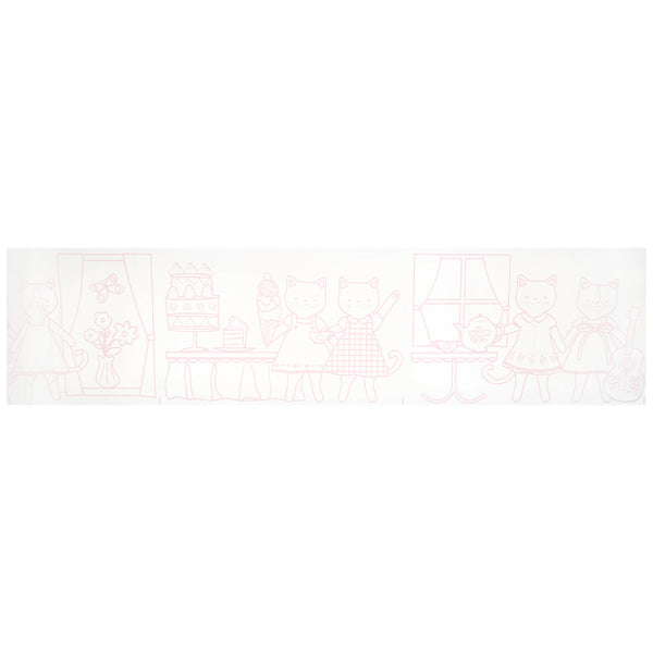 Our special colouring set includes cute images of kittens, cake, butterflies and ice-cream, to colour in with the 5 wax crayons supplied. Image3